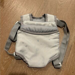 Pottery Barn Kids Doll Carrier Starry Silver